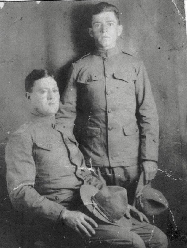 Gordon and Walter 'Flit' Hibbard, KY 1918