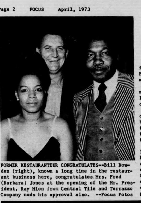 Remo Mion, Bill Blowden, Barbara Jones