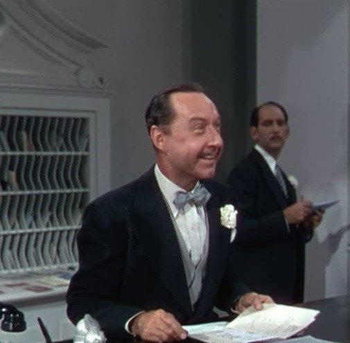 Always the suspicious hotel desk clerk.