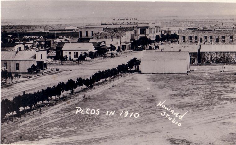 Pecos, Texas in 1910