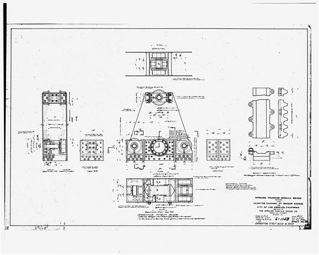 89. Original engineering drawings sheet 33: Operating...