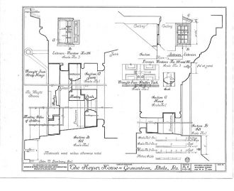 HABS PA,51-GERM,52- (sheet 6 of 7) - Keyser House, 6205...