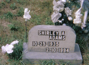 Shirley A. Adams nee Young