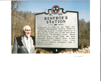 Renfroe's Station Historical Marker