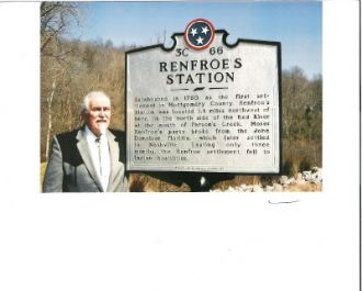 Renfroe's Station Historical Marker