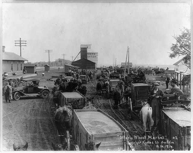 "Offerle wheat market"