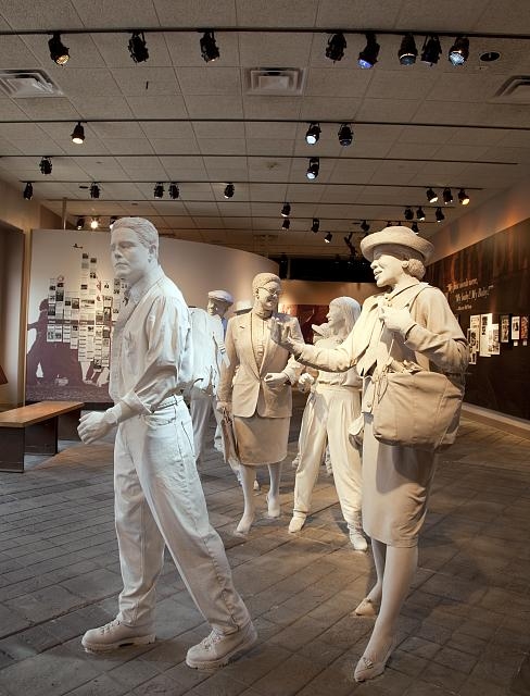 Exhibit, Birmingham Civil Rights Institute, Birmingham,...