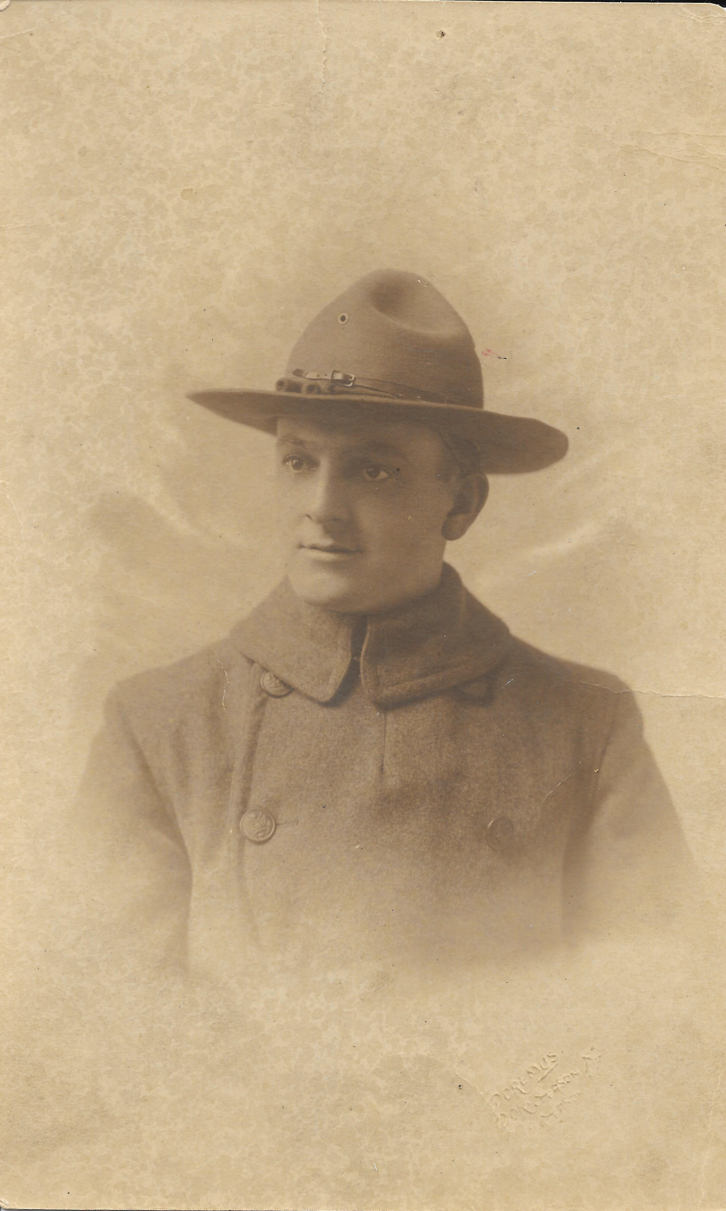Henry Hankel Jr. Army 1917