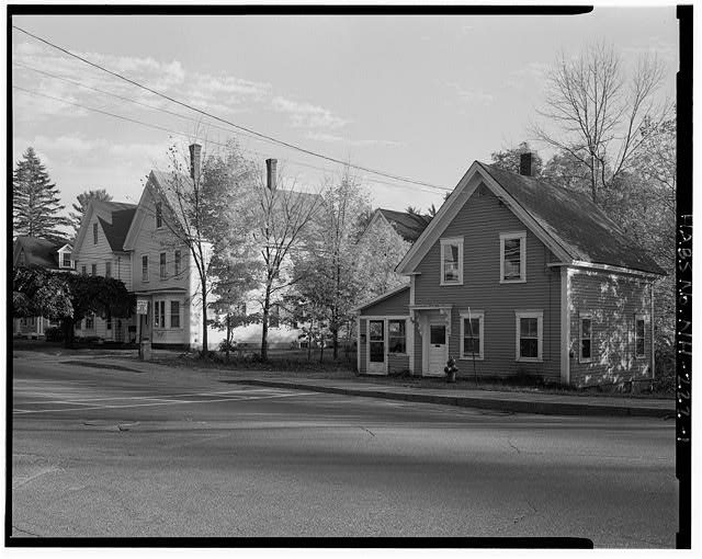 1. Numbers 39, 45, and 49 Central Street (r. to l.). View...