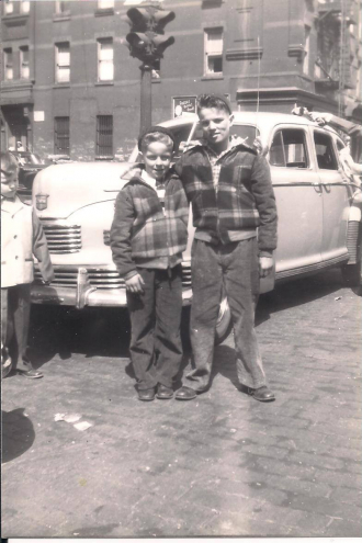 Our cousin Peter Joe -kilcommons on your left side & his Brother junior I call him that