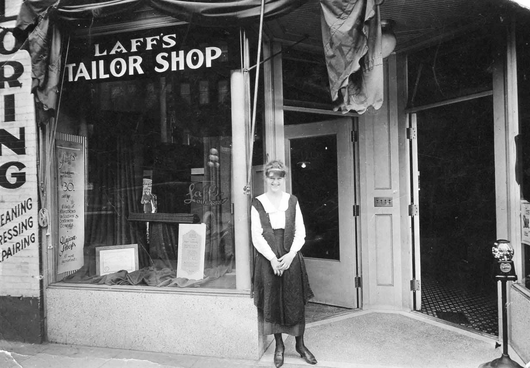 A. Laff, Seattle Tailor Shop