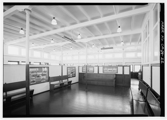 22. Forward end of passenger deck, restaurant area. -...