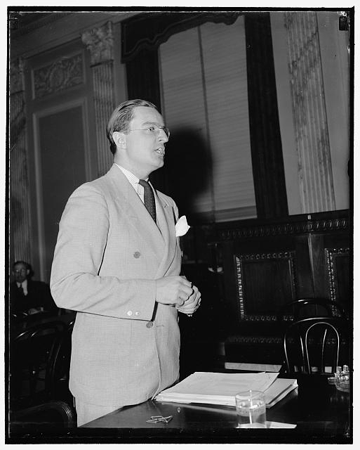 Legal dodge on Walsh-Healy Act. Washington, D.C., May 13....