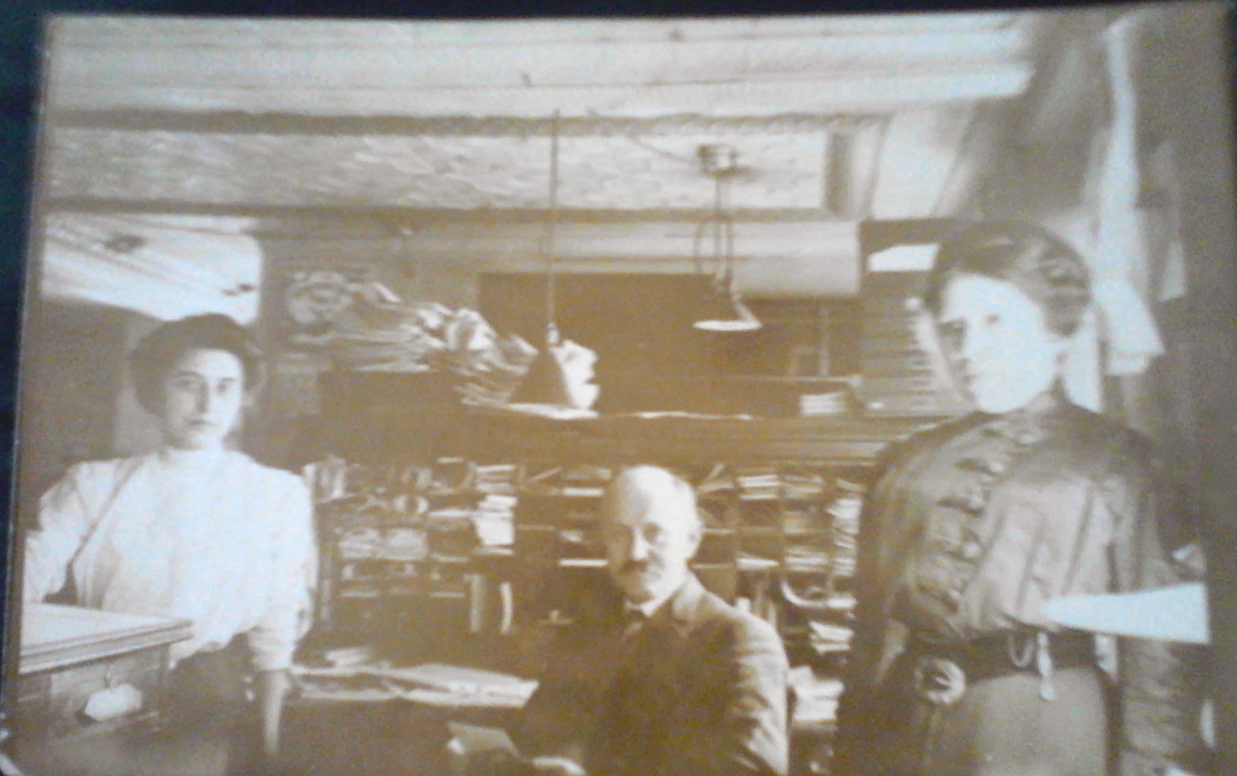 Unknown office workers