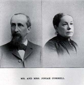 Mr. and Mrs. Josiah Correll, Ohio