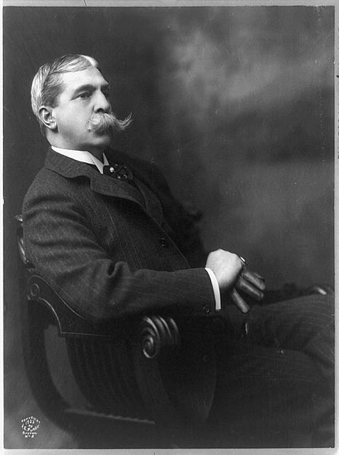 [Francis Hopkinson Smith, three-quarter length portrait,...