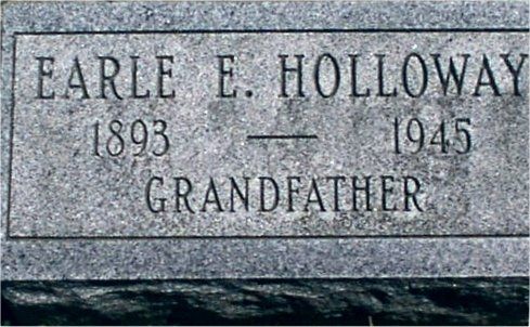 Earle E. Holloway Gravesite
