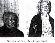 Macon and Betty Leach Shell