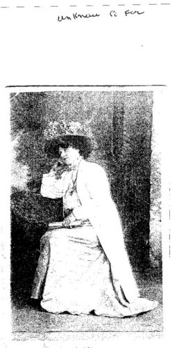 Unknown Morris family member, Sitting Lady