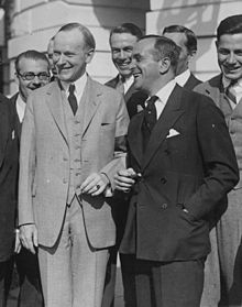 Al Jolson with President Calvin Coolidge