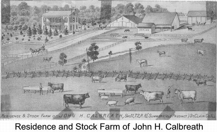 John H. Calbreath Farm, IL 1881