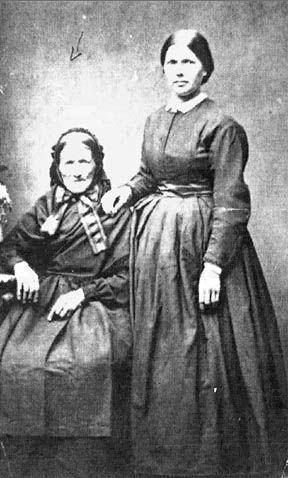 Elizabeth Stucky and daughter Catherine Kropf