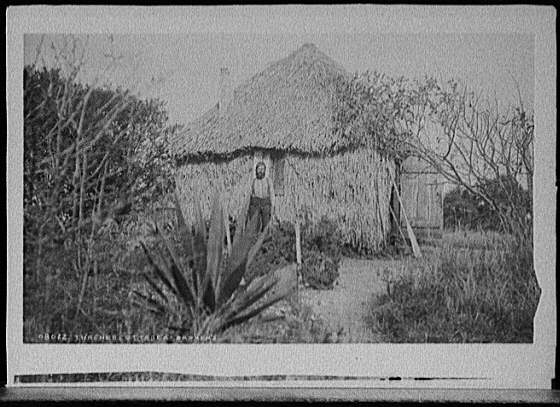 Tha[t]ched cottage at Barker's