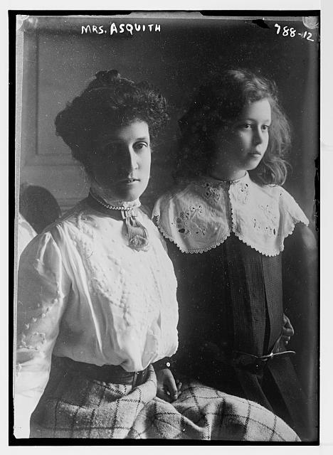 Mrs. Asquith and child