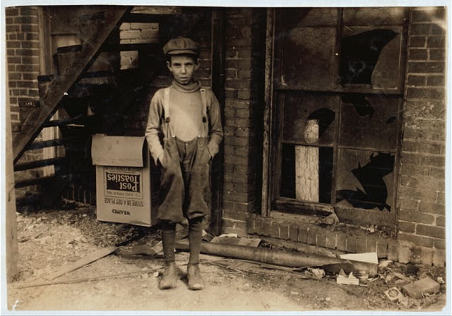 [Eleven-year-old bakery worker Glenn Dungey. Ellis...