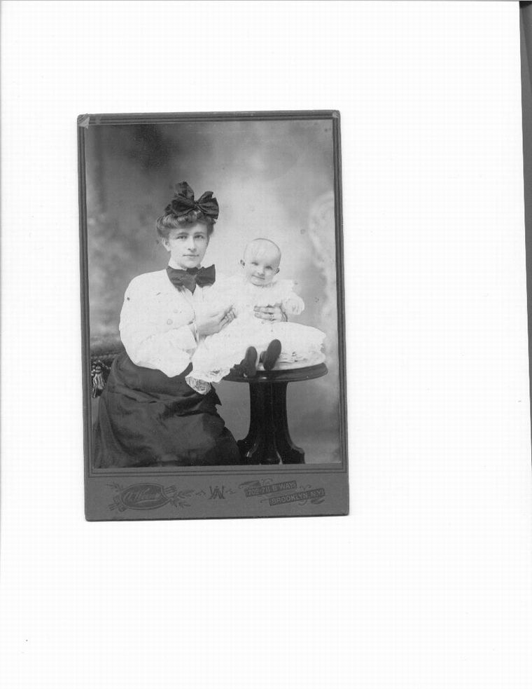 William J Newcomb baby 1903