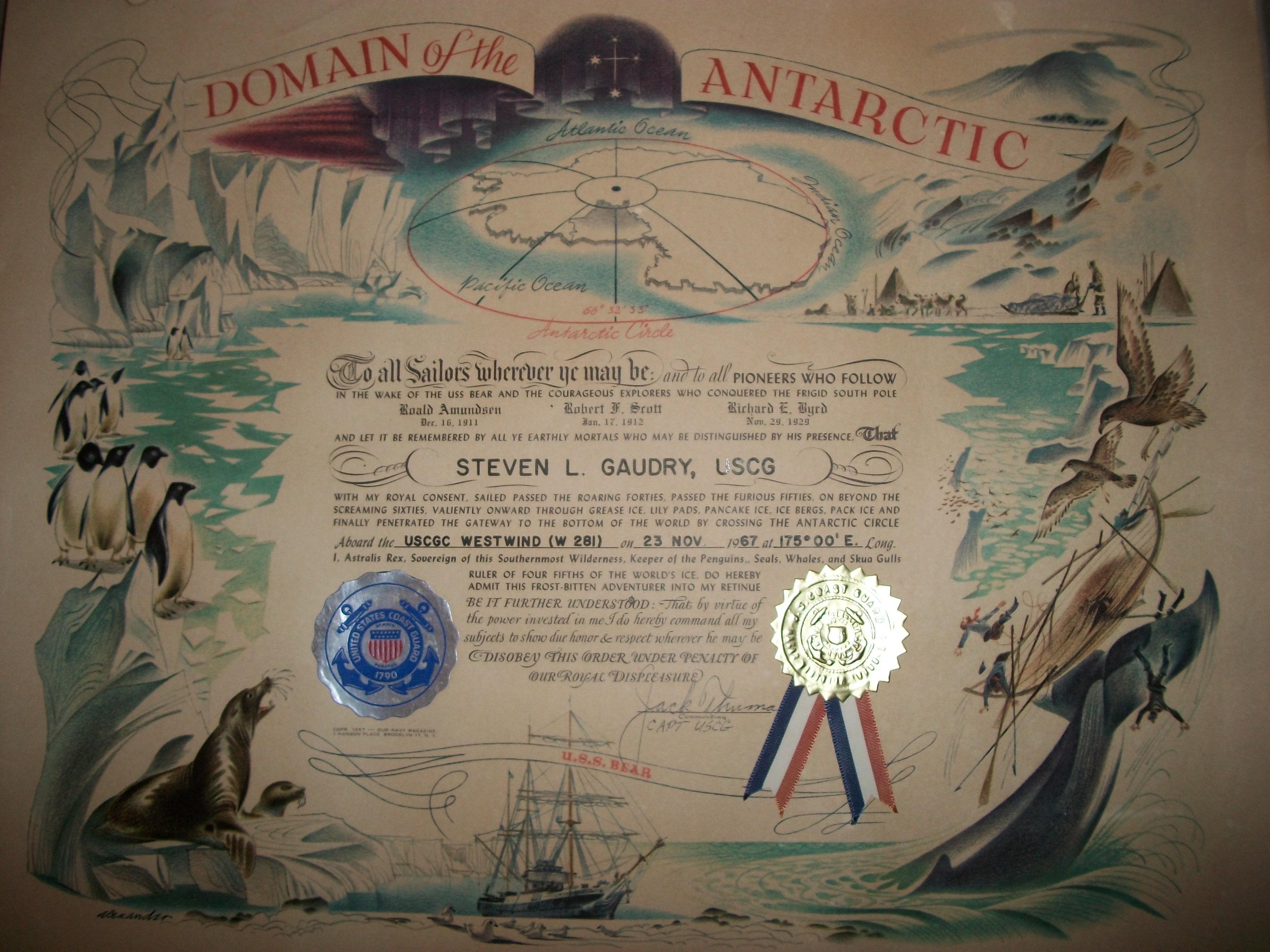 Steven Gaudry's Domain of the Antarctic
