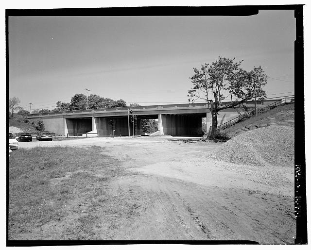 1. View looking north. - Main Street Bridge, Main Street...