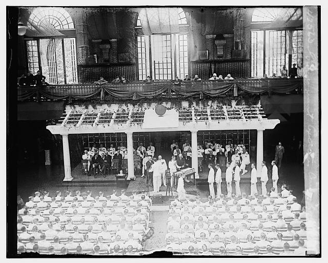 Commencement exercises, Annapolis, 6/6/29