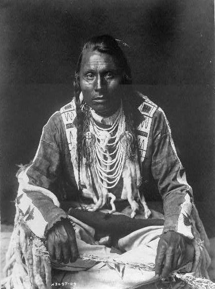 Wades in Water, Piegan Indian