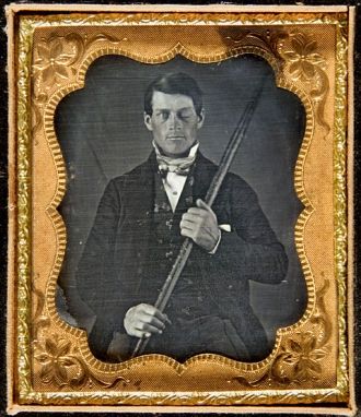 A photo of Phineas Gage