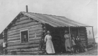 Evans Homestead, Montana 1920
