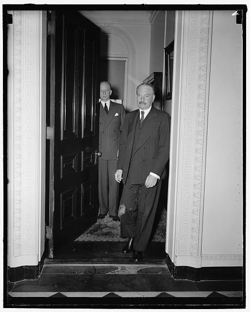 [Sumner Welles, left]