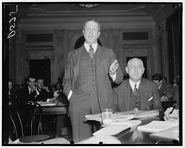 At Civil Liberties hearing. Washington, D.C. Jan. 14....