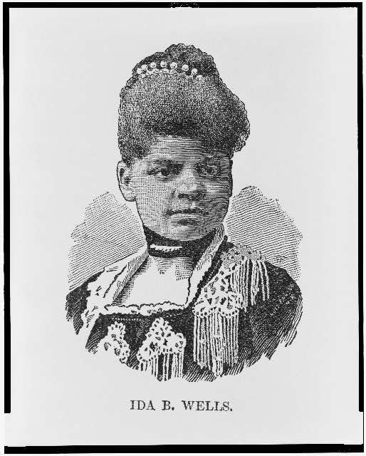 [Ida B. Wells, head-and-shoulders portrait, facing...