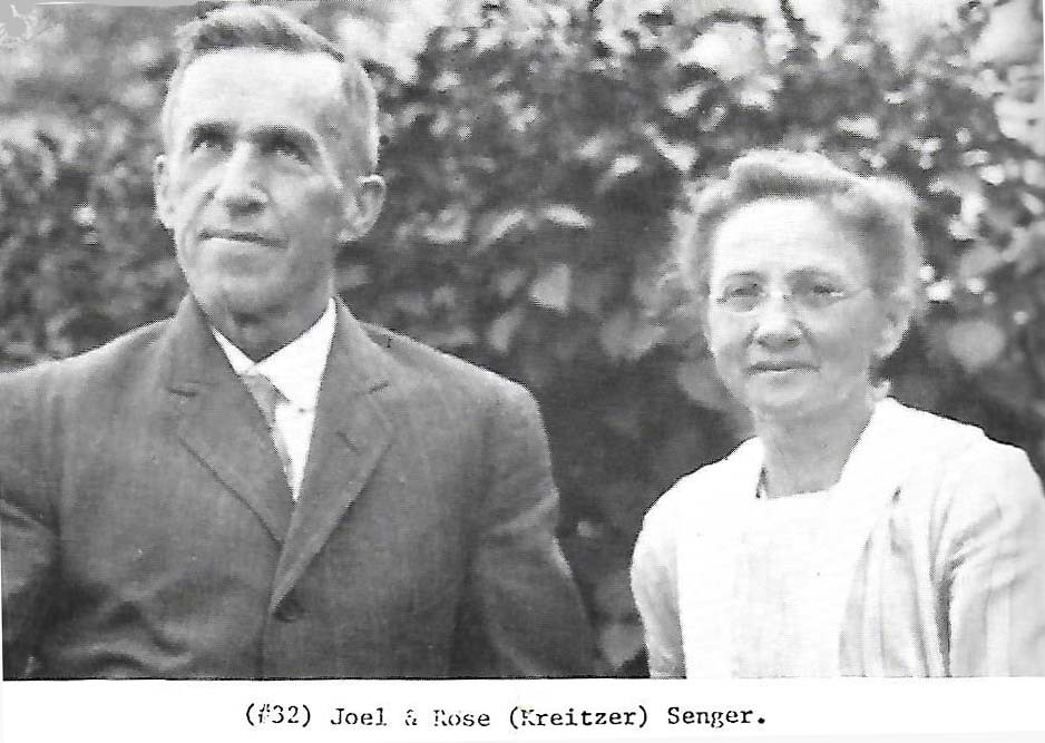 Joel and Rose Senger