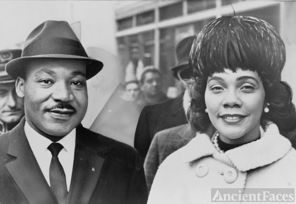 Coretta Scott & Martin Luther King 1964