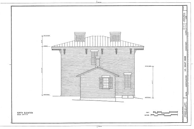 North Elevation - U.S. Grant House, Bouthillier & Fourth...