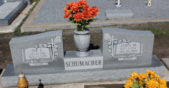 Joe & Lydia Schumacher Gravesite