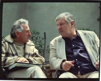 Michael Winner with Peter Ustinov.