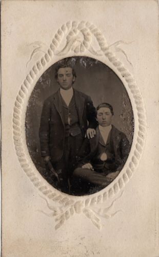 Unknown deguerretype #1 - Two Men