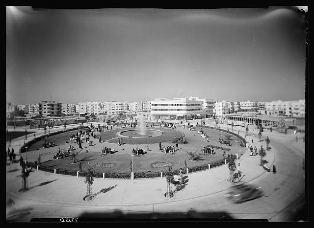 Tel Aviv. Dizengoff Circle, from S.