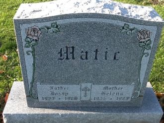 Josip & Helena Matic gravesite