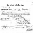 Effie (Agee) Reynolds Marriage License
