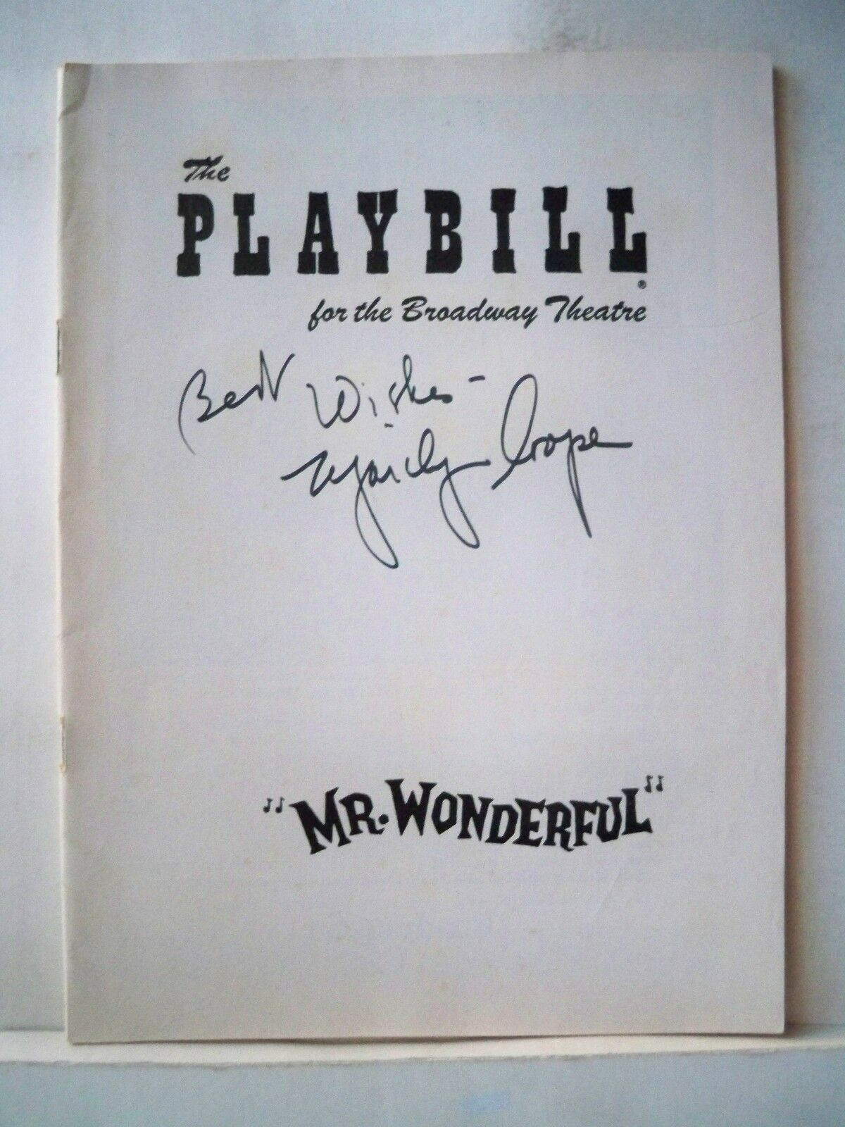 MR. WONDERFUL!