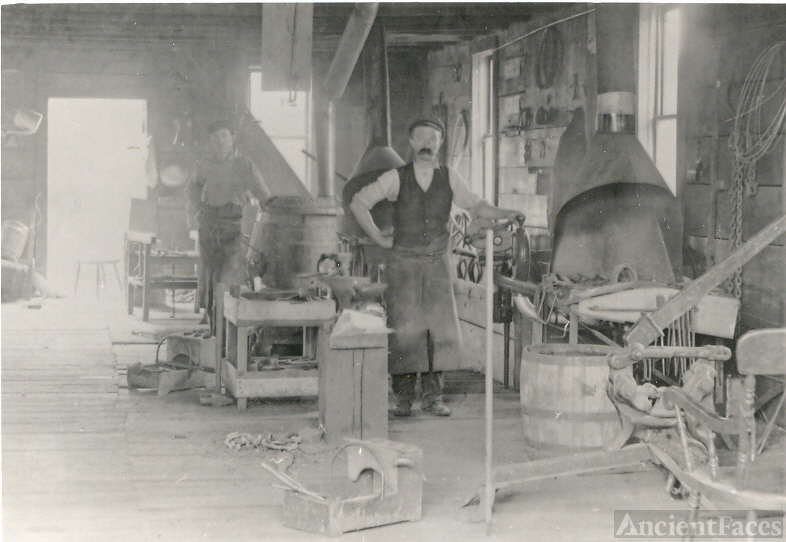 Herbert Allen blacksmith 1906